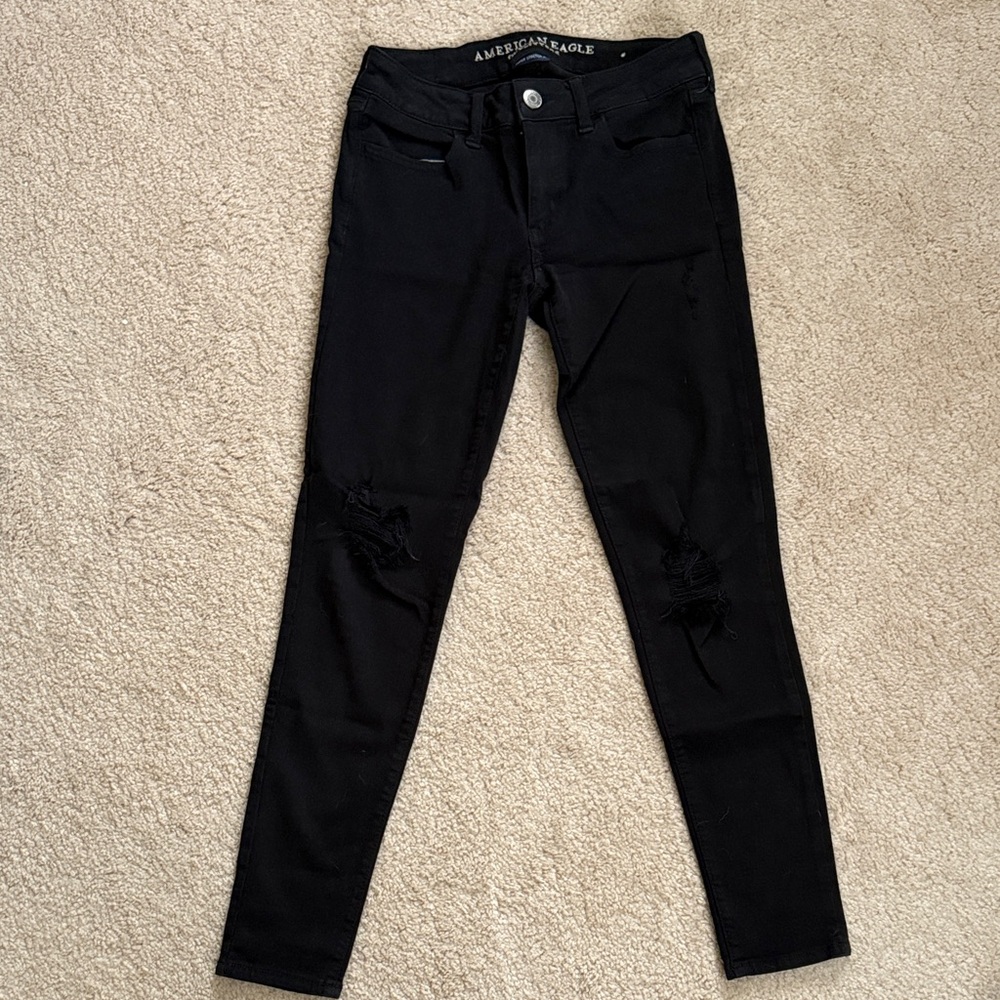 American Eagle Outfitters Black Skinny Jeans